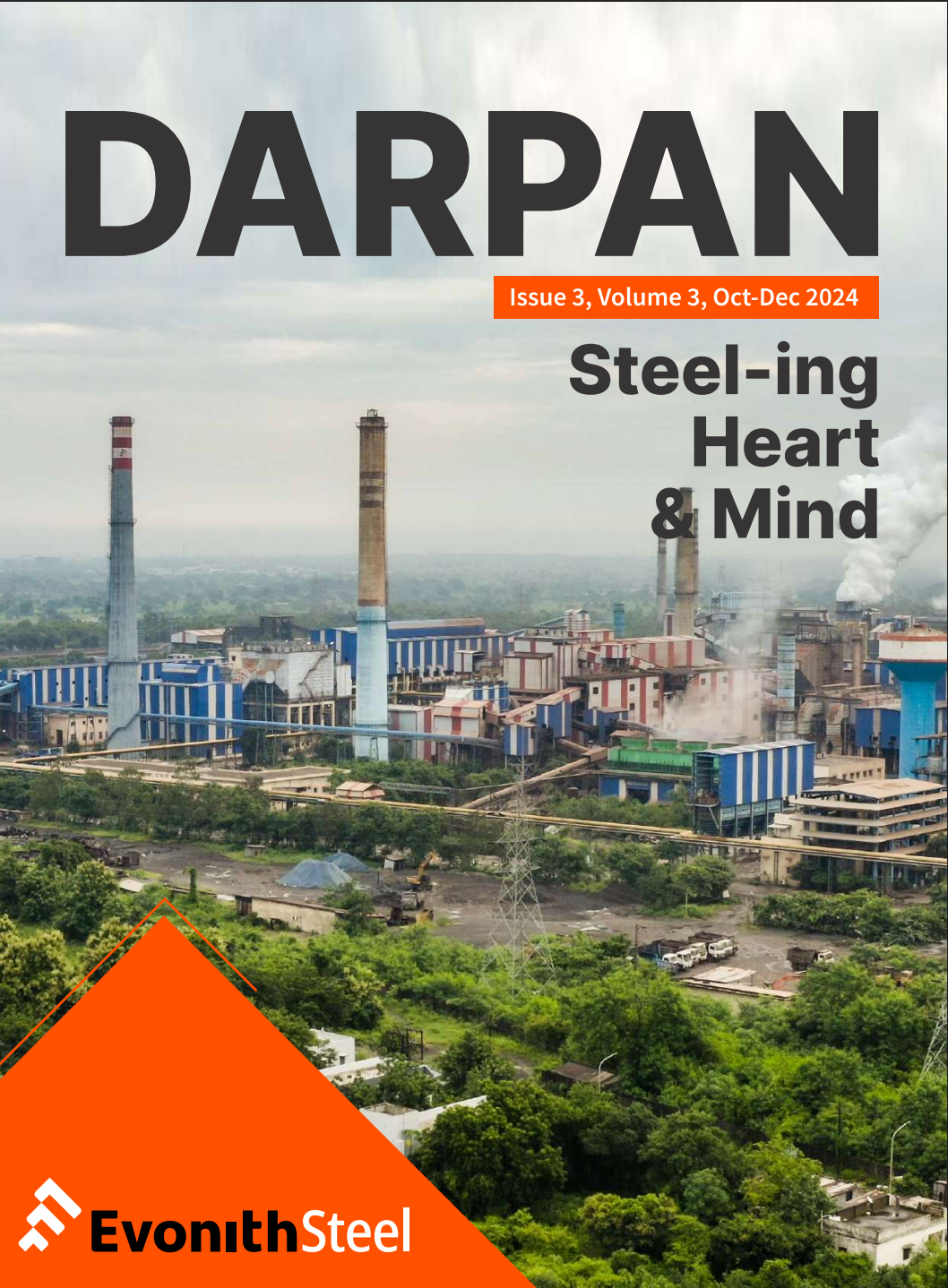 Steel plant cover