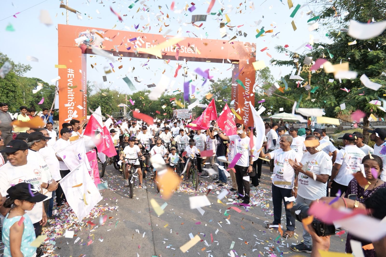 Cycling Event Organized